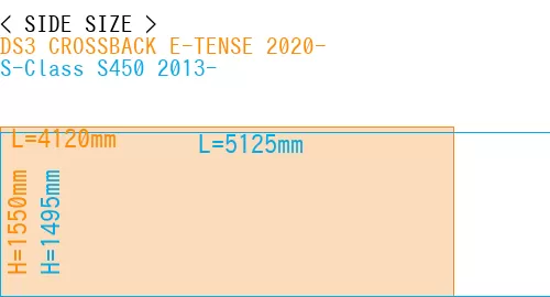 #DS3 CROSSBACK E-TENSE 2020- + S-Class S450 2013-